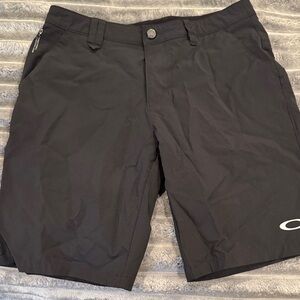 Oakley Black Athletic Men's Shorts
